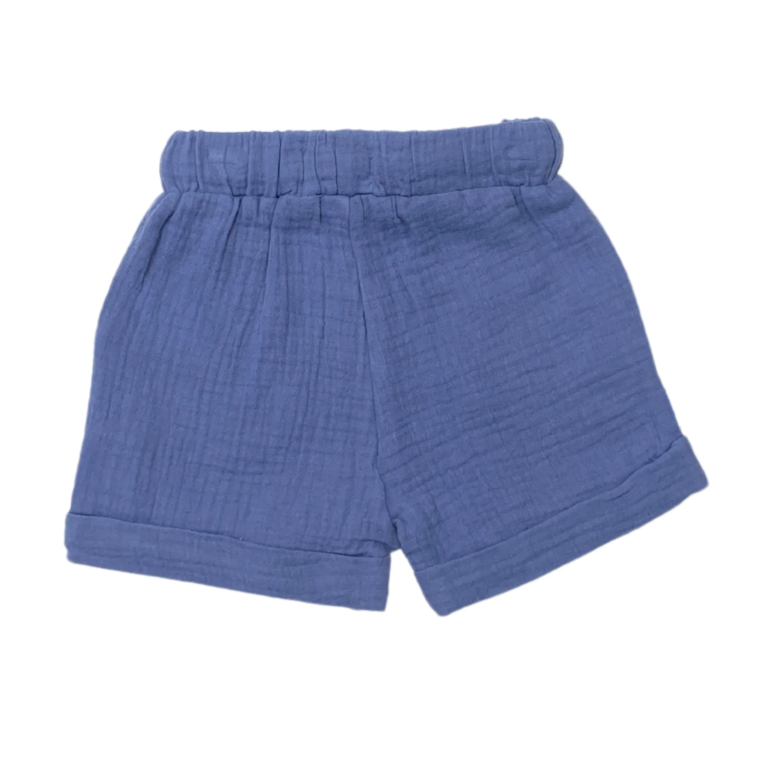 100% Bio-Baumwolle Musselin Shorts