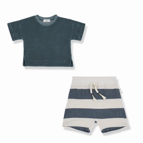 1   In The Family Pietro Top & Shorts Sets