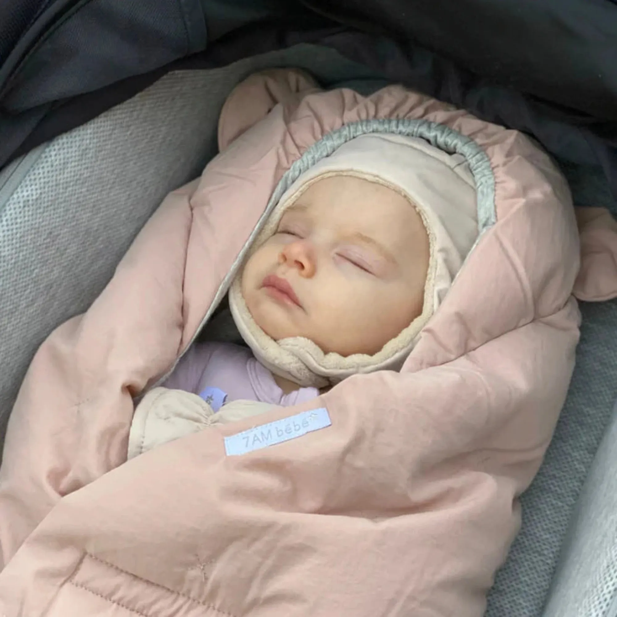 7AM ENFANT Cubby Set - Luftiges (Fäustlinge, Mütze, Decke)