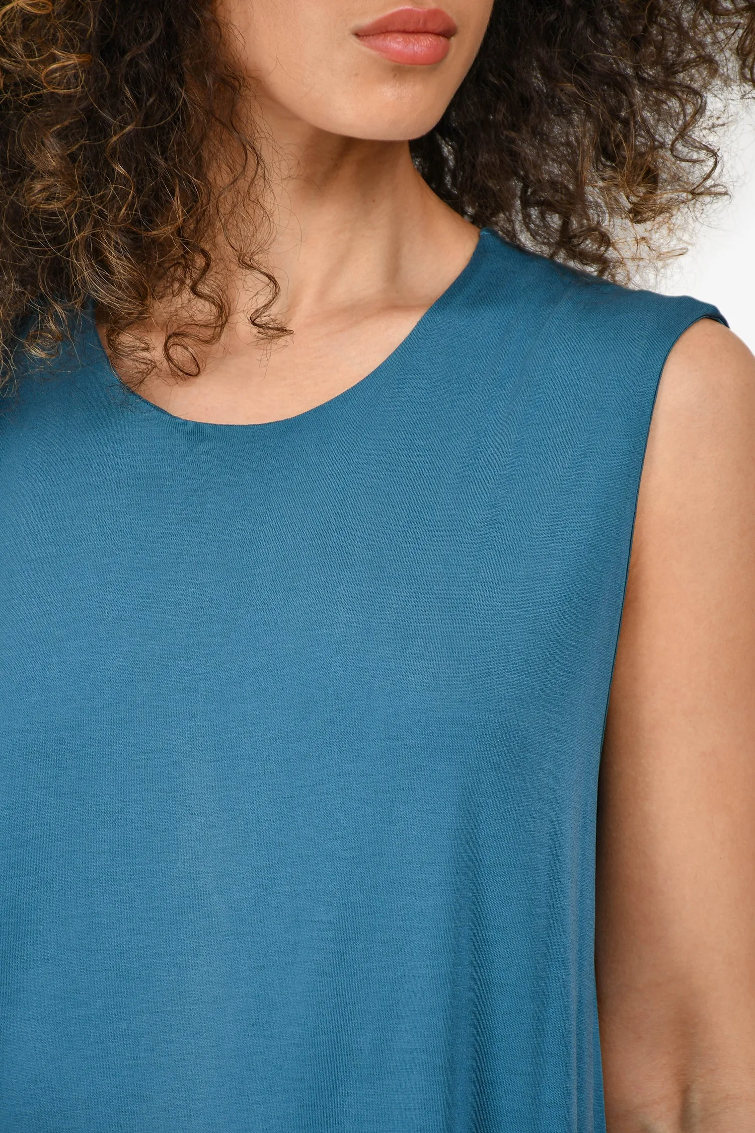 Acne Studio Blau S/L Midi-Kleid Größe M