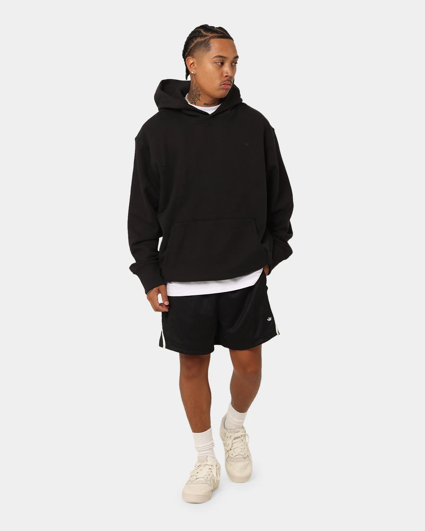 Adidas C French Terry Kapuzenpullover Schwarz