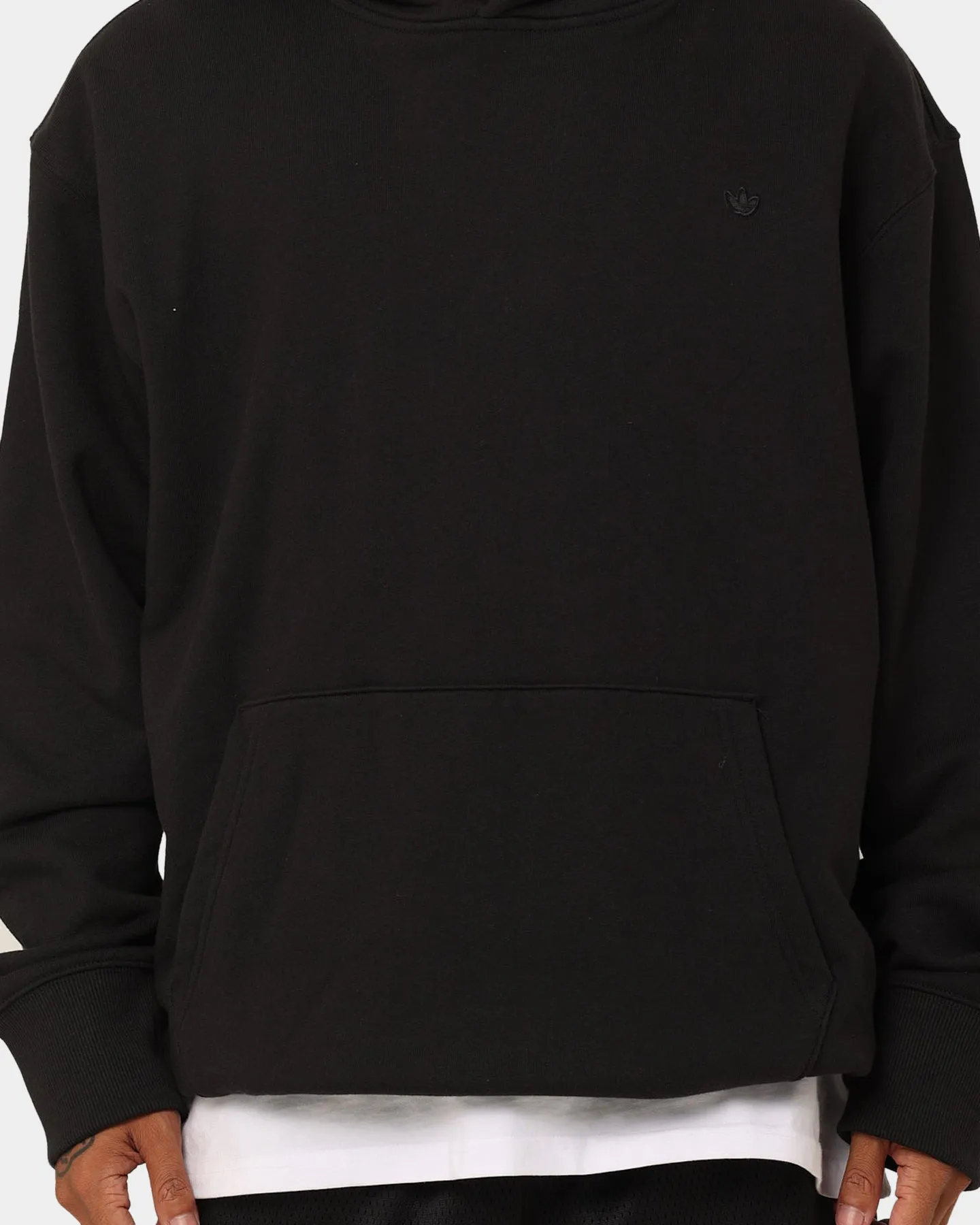 Adidas C French Terry Kapuzenpullover Schwarz