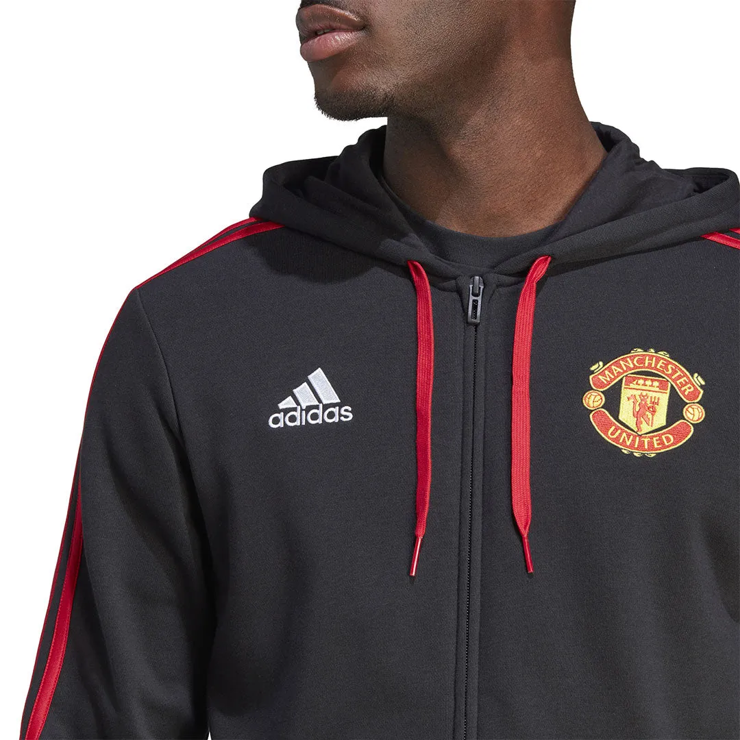 adidas - Herren Manchester United FC DNA Full-Zip-Hoodie (IA8529)