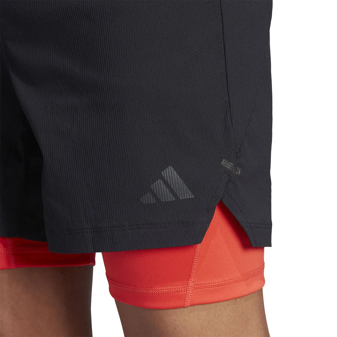 adidas - Herren Power Workout Zwei-in-Eins Shorts (HY0778)