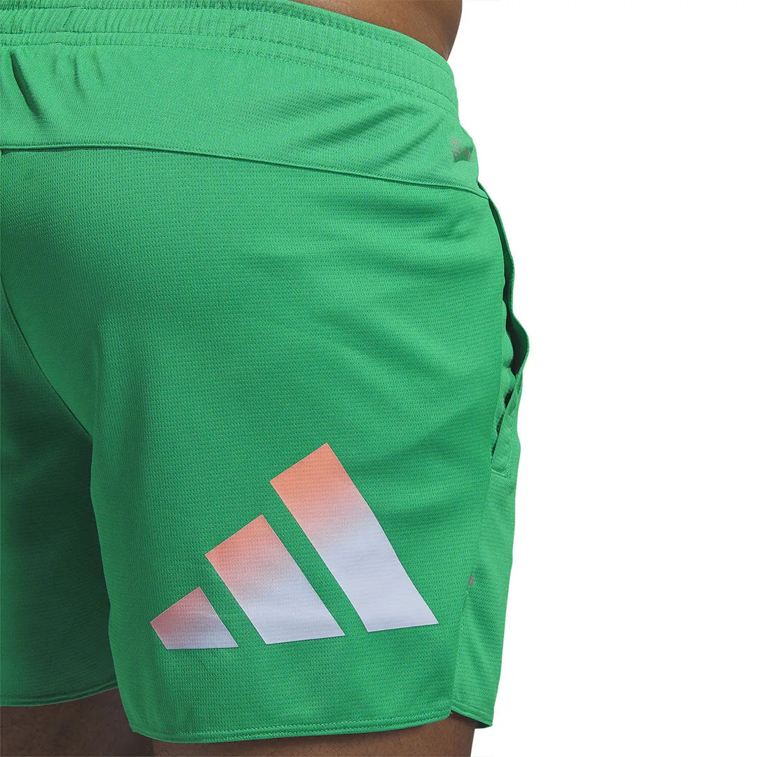 adidas - Herren Run Icons 3-Bar-Logo 5-Zoll-Shorts (IA7798)