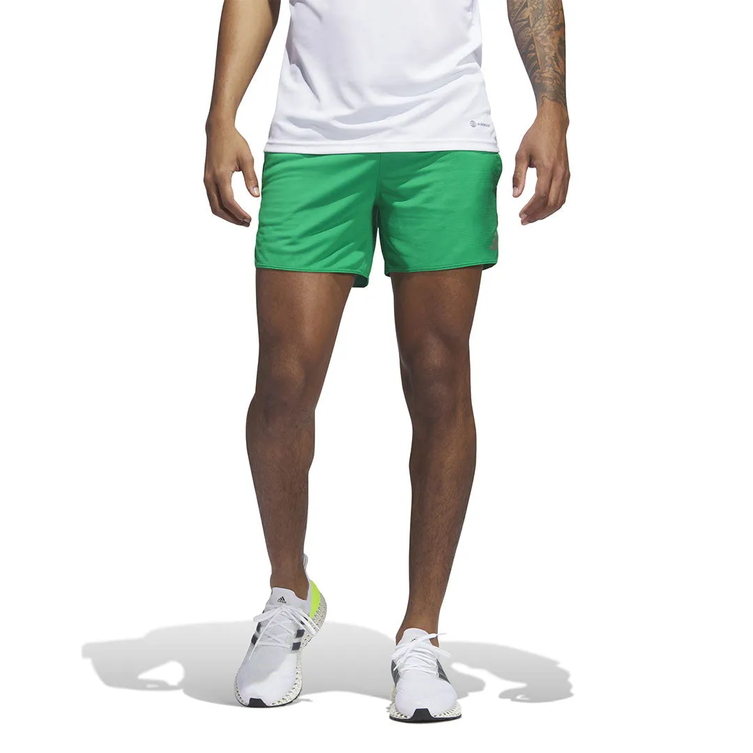 adidas - Herren Run Icons 3-Bar-Logo 5-Zoll-Shorts (IA7798)