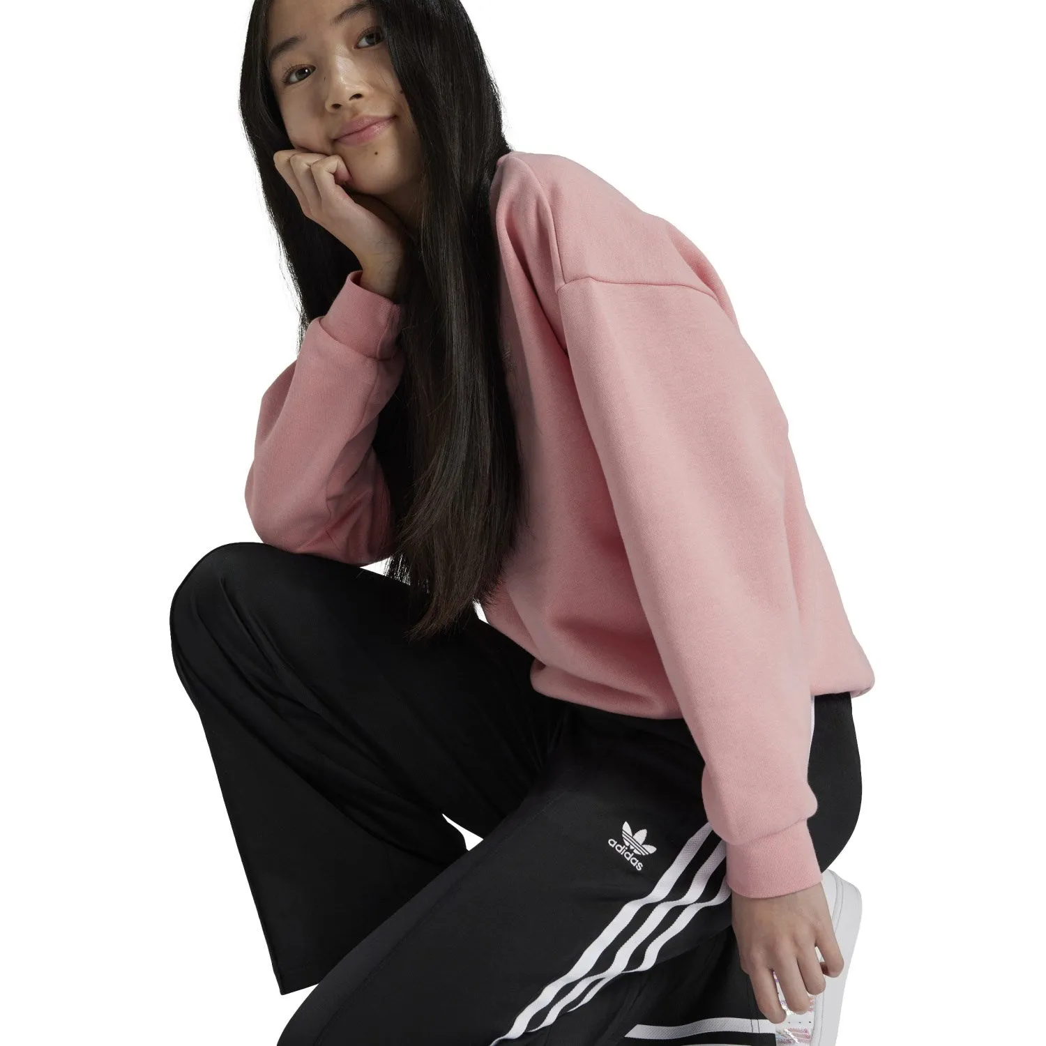 adidas Originals Schwarze Weite Hose