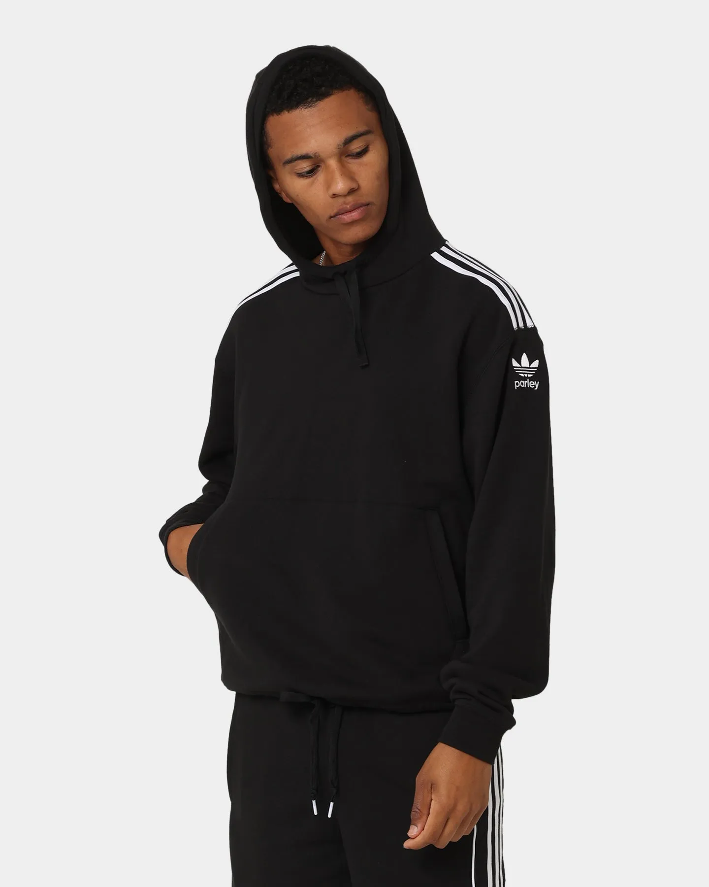 Adidas Parley Hoodie Schwarz