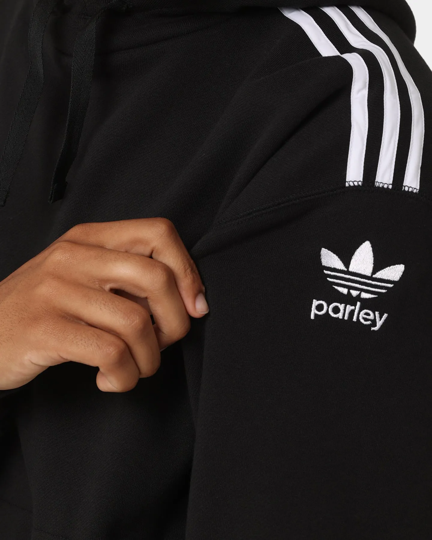 Adidas Parley Hoodie Schwarz