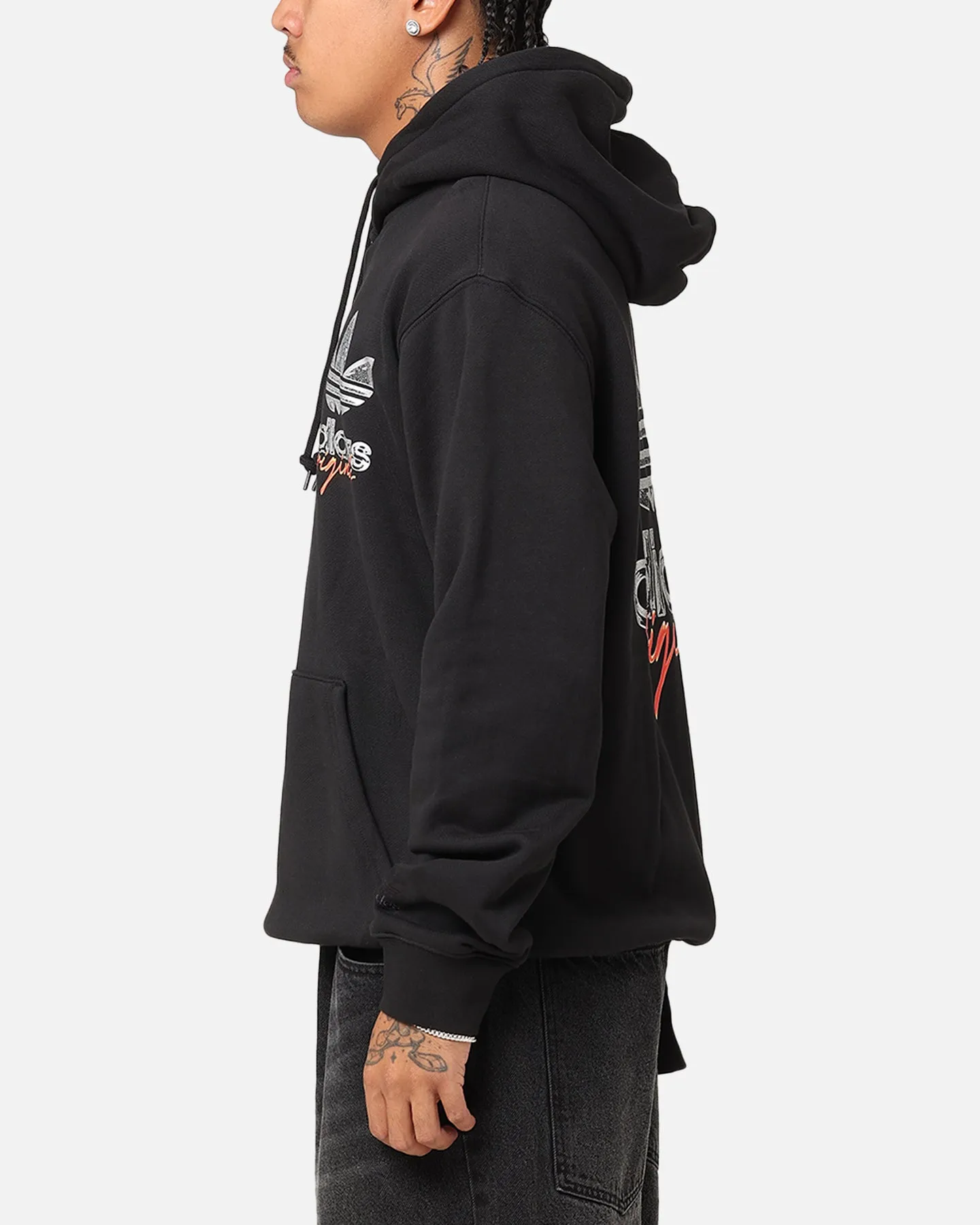Adidas Trefoil Hoodie Schwarz