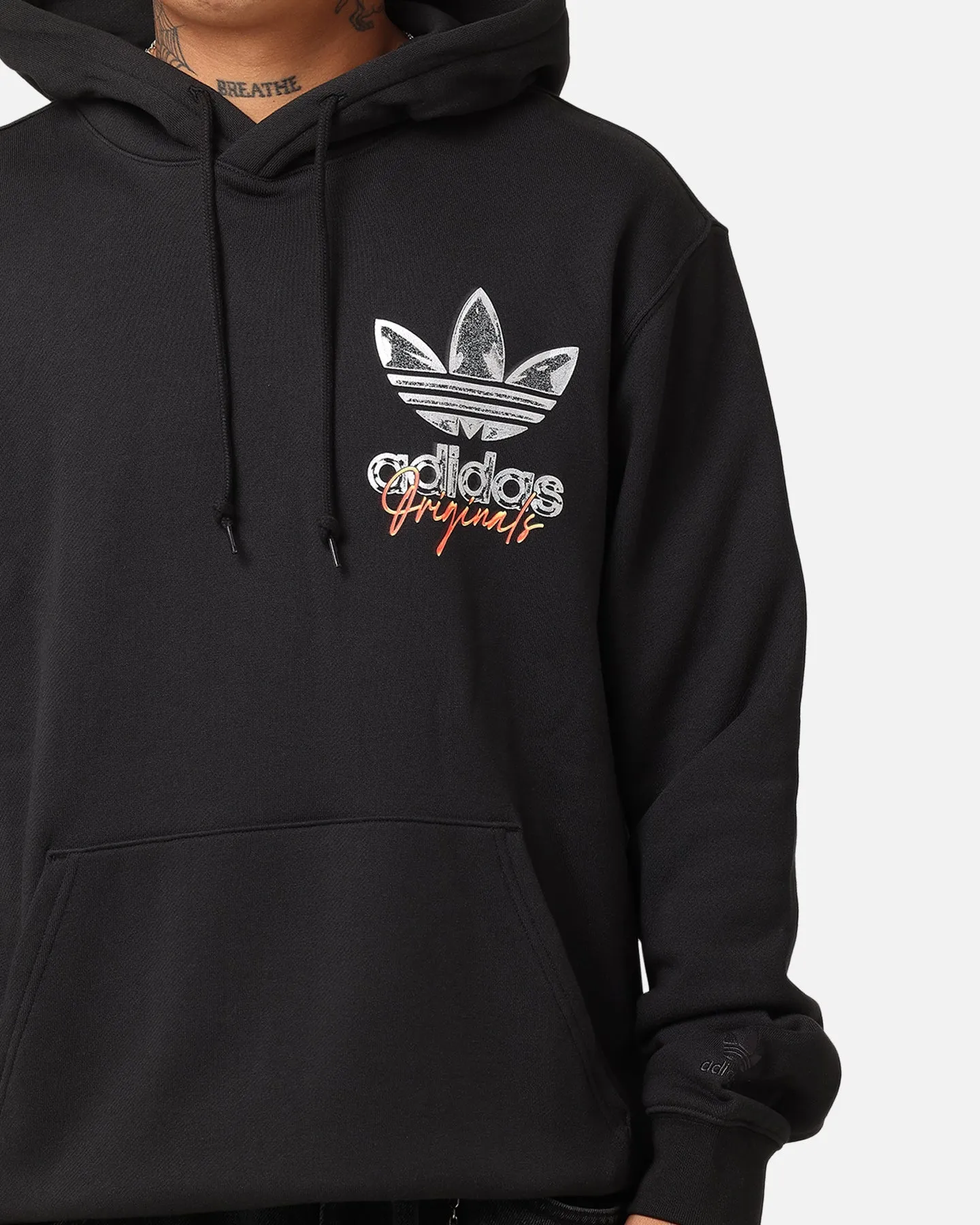 Adidas Trefoil Hoodie Schwarz