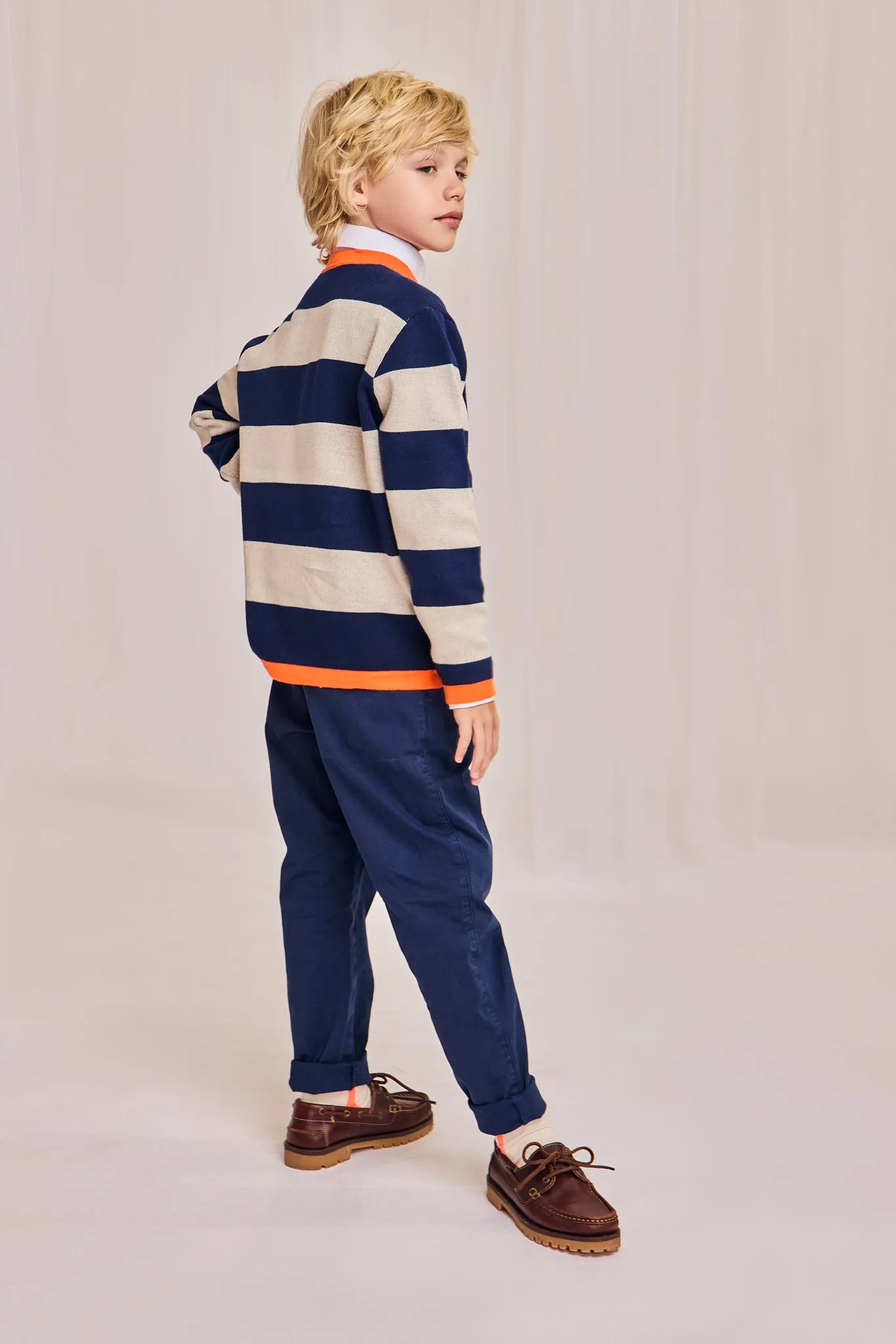 alex c-neck 000760 - indigo Ao76 Kleidung Jungen Mädchen