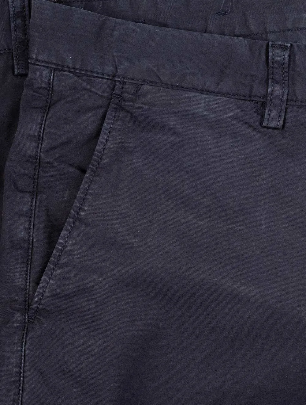 Allister Regular Fit Sonnenverblasste Shorts Marine
