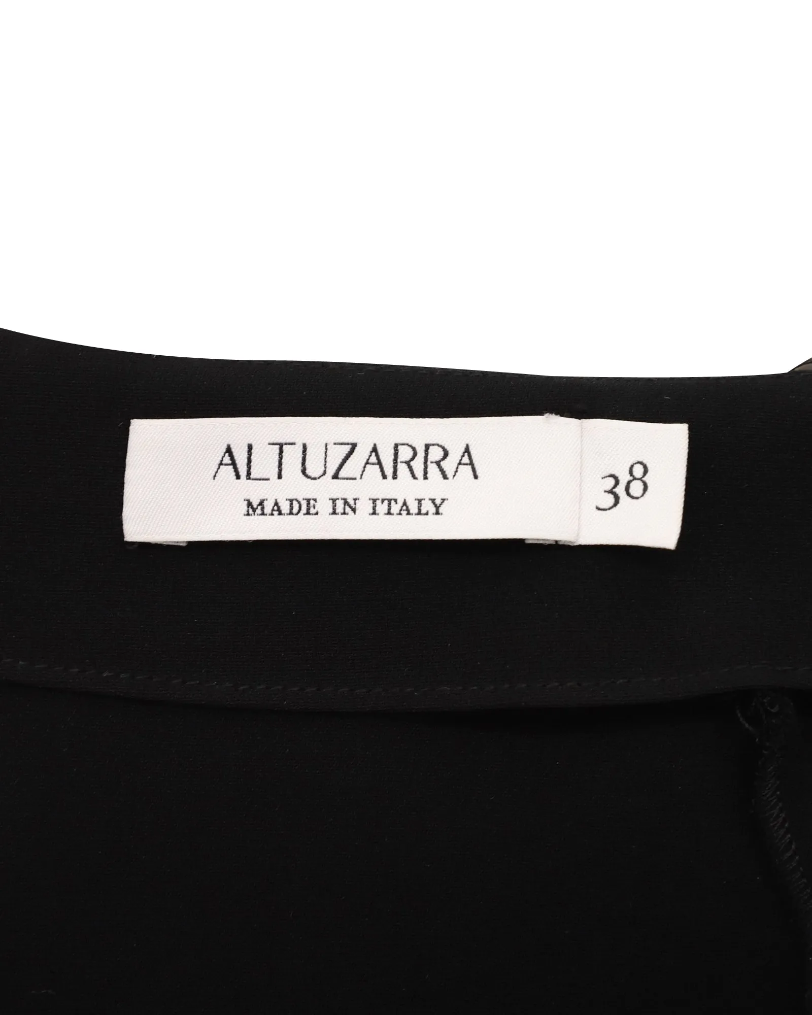 Altuzarra Wickel-Bleistiftrock in Schwarz aus Triacetat