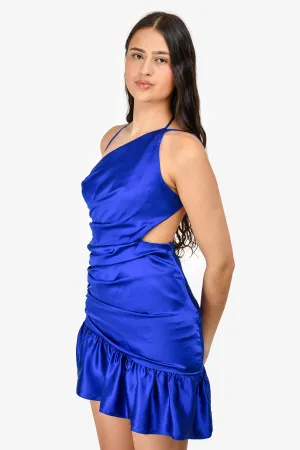 Amanda Uprichard Cobalt Blue 'Nicoletta' Dress Size S