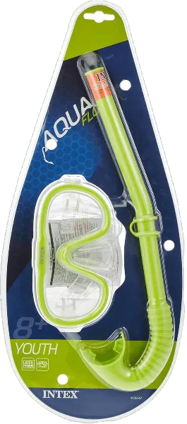 Aqua Flow Maske und Schnorchel Intex