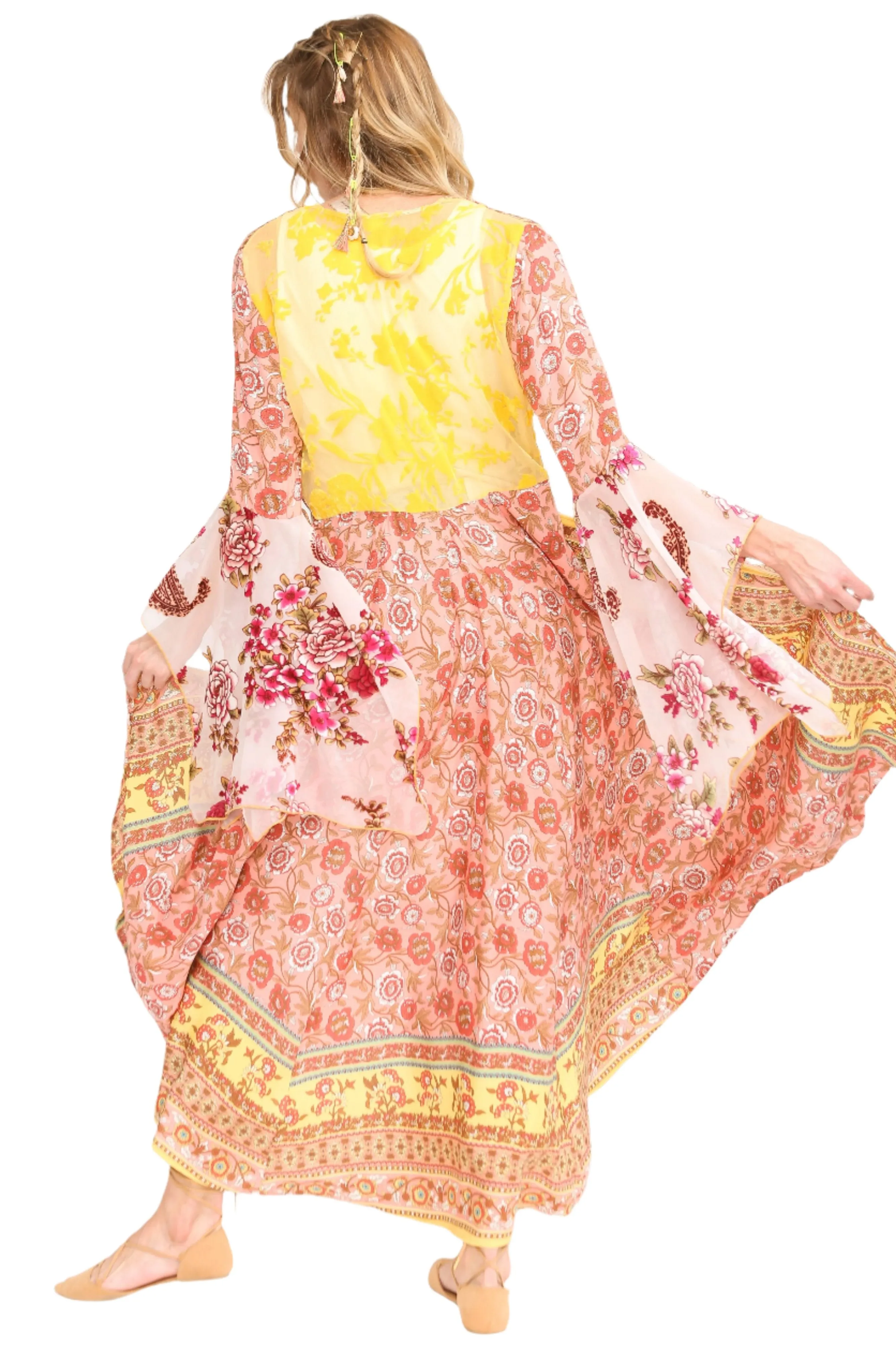 Aratta Stille Reise Rosen Kimono