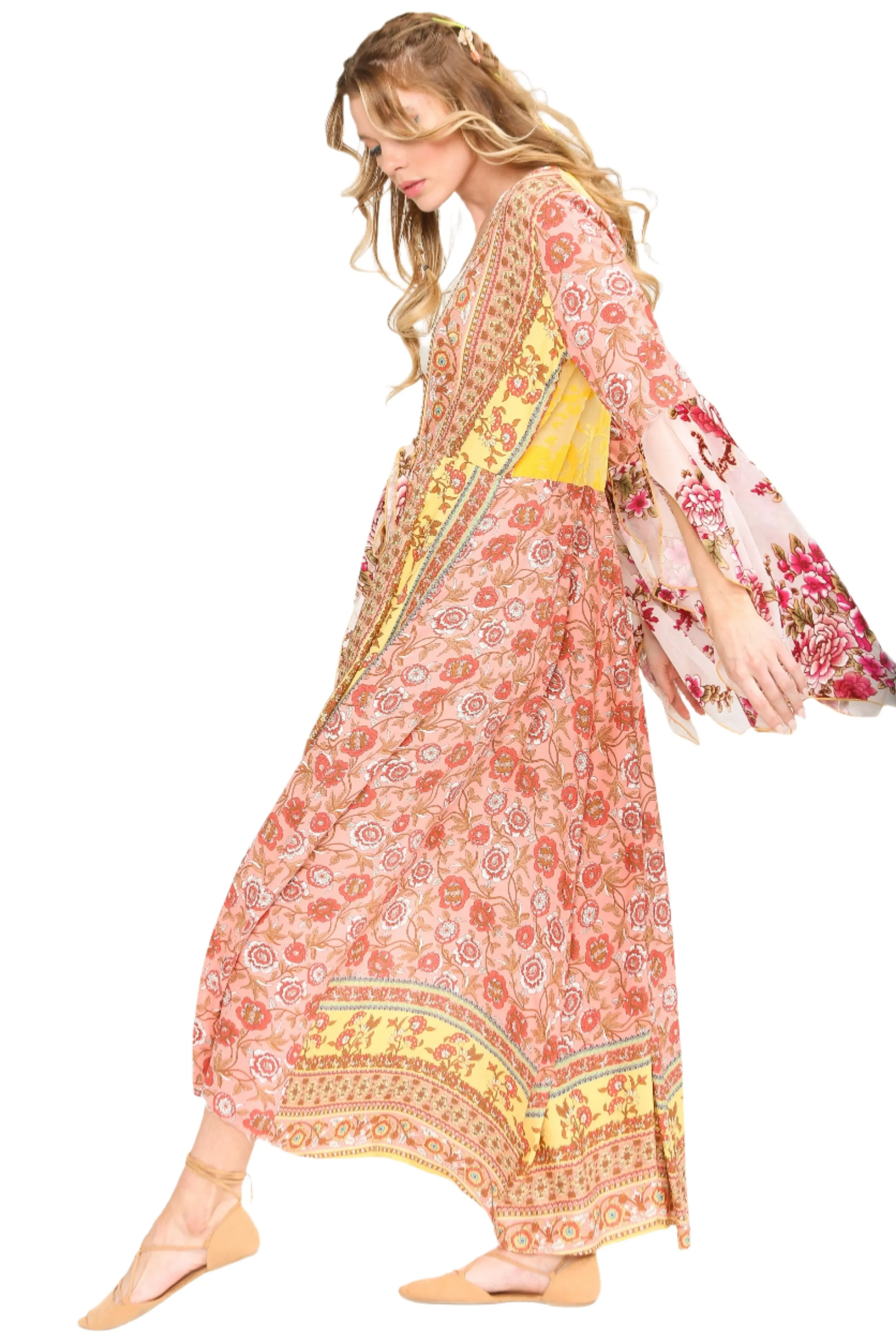 Aratta Stille Reise Rosen Kimono