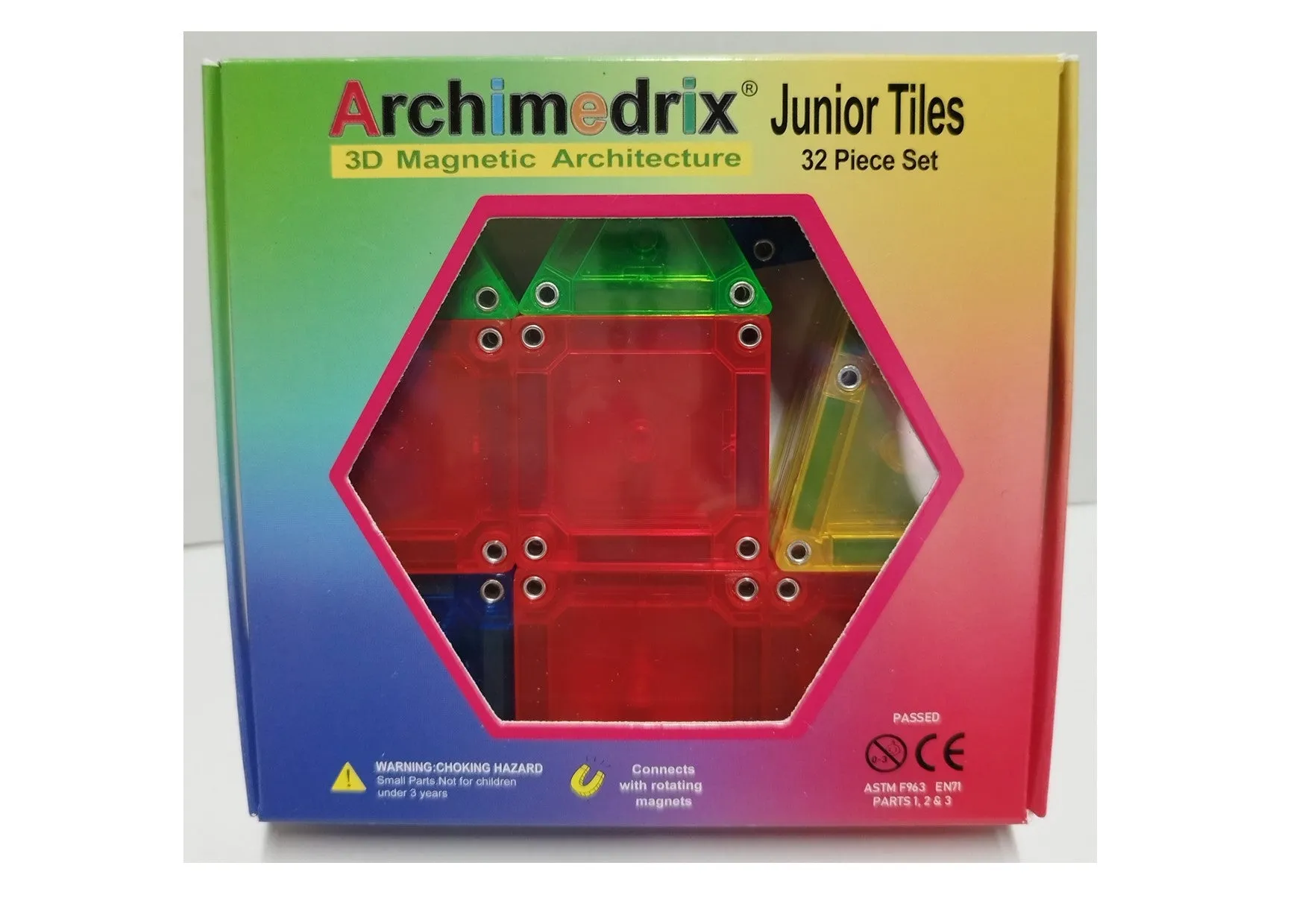 Archimedrix Junior Magnetfliesen-Set mit 32 Teilen