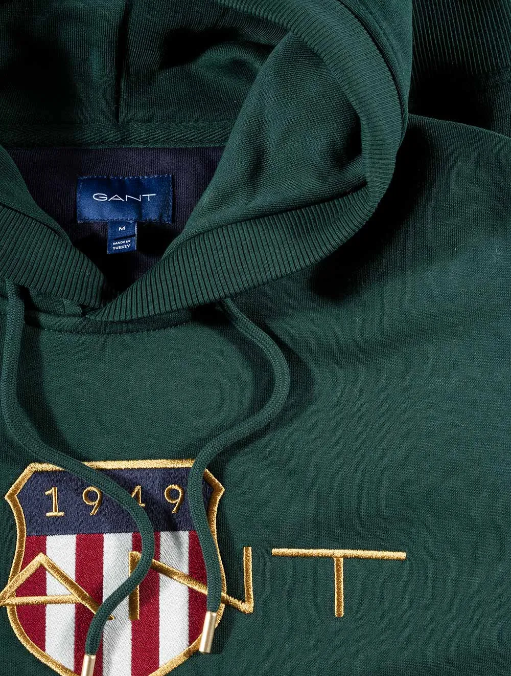 Archive Shield Kapuzenpullover Tartan Grün
