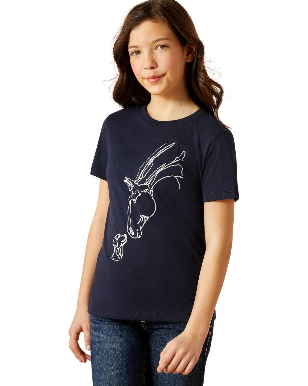 Ariat Kinder Heu Mädchen T-Shirt Ariat Kleidung