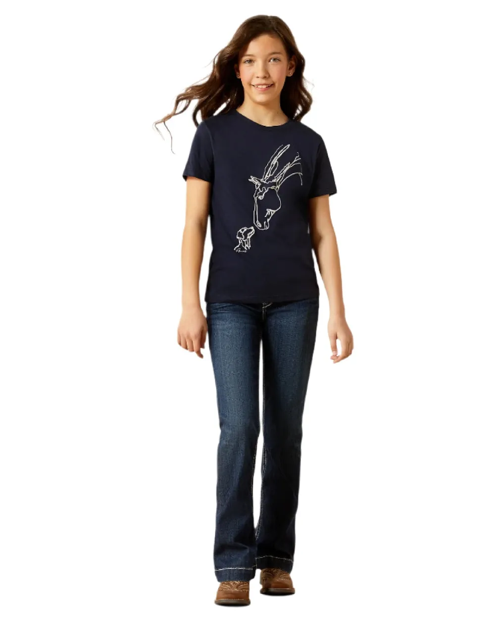 Ariat Kinder Heu Mädchen T-Shirt Ariat Kleidung