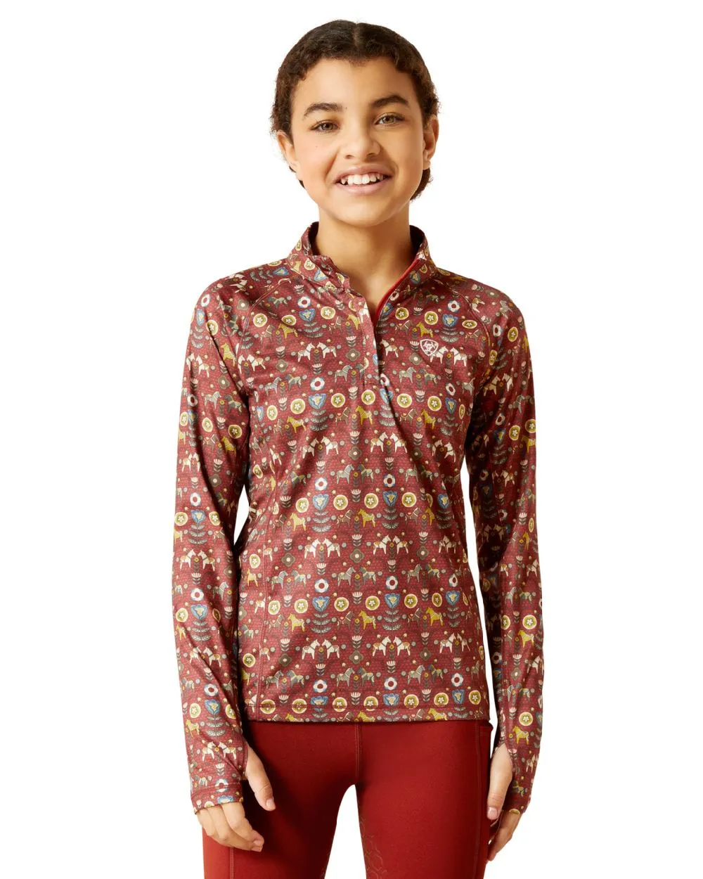 Ariat Childrens Lowell 2.0 1/4-Zip Basis-Schicht Ausverkauf Ariat Kleidung