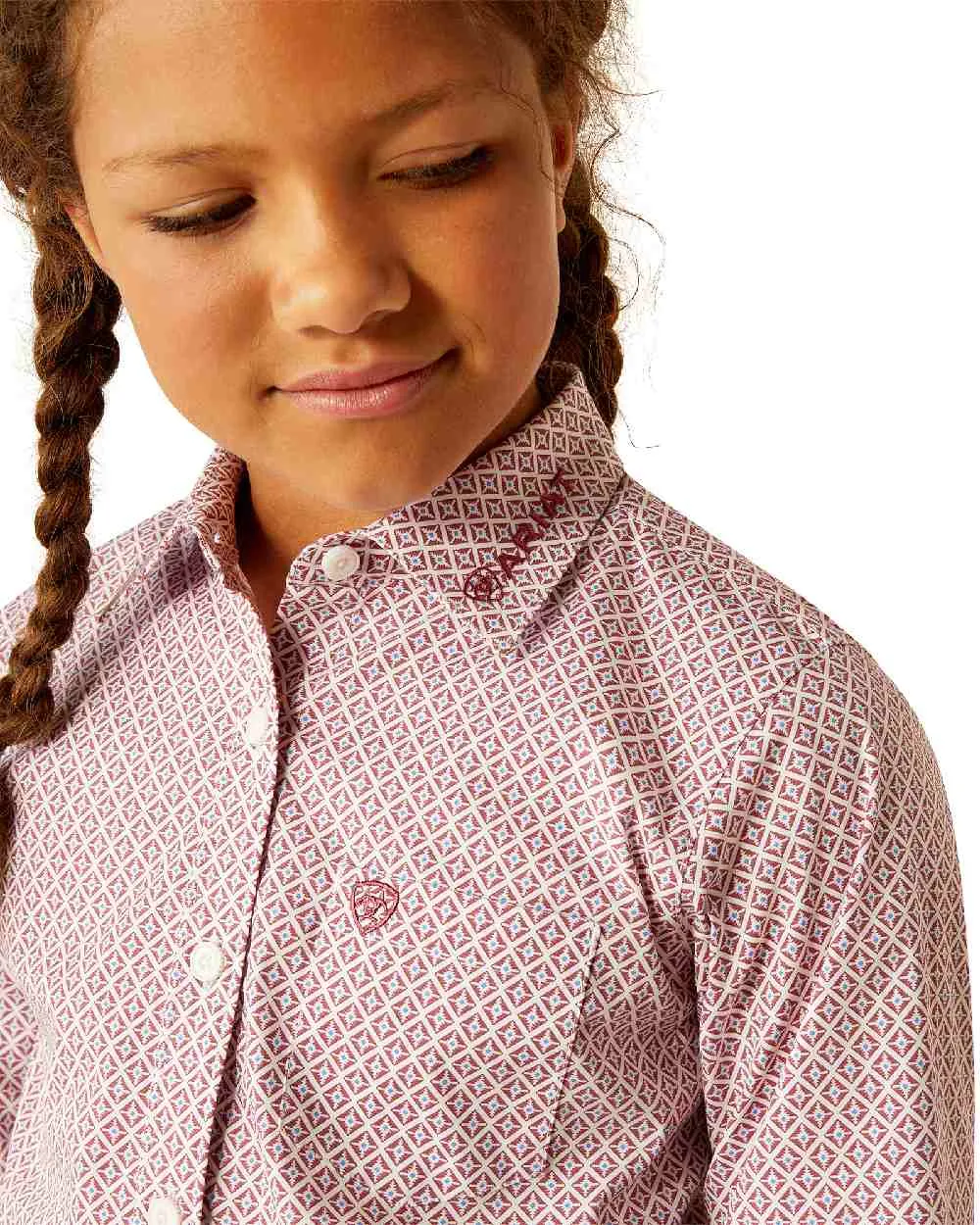 Ariat Kinder Team Kirby Western-Hemd Ariat Kleidung