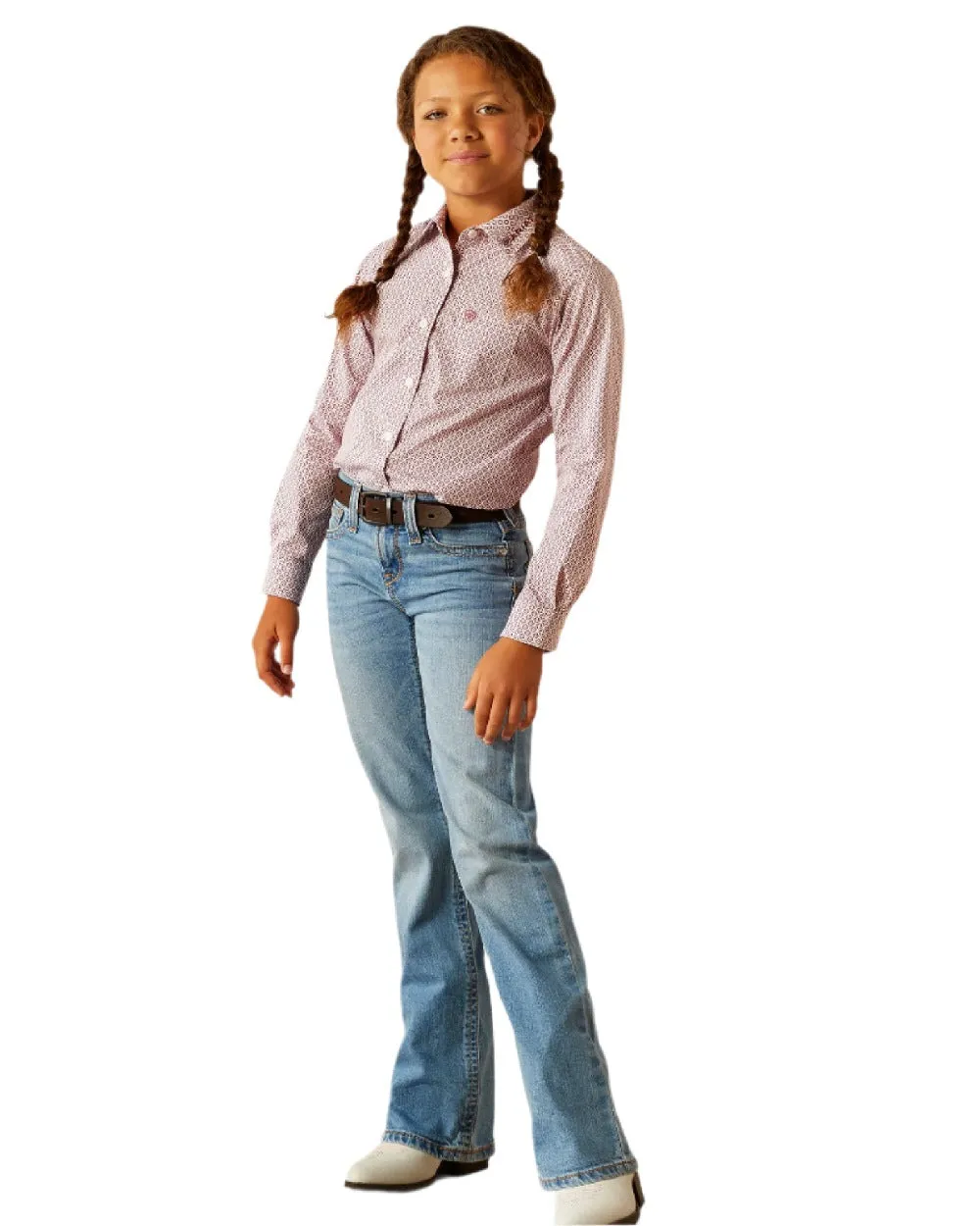 Ariat Kinder Team Kirby Western-Hemd Ariat Kleidung