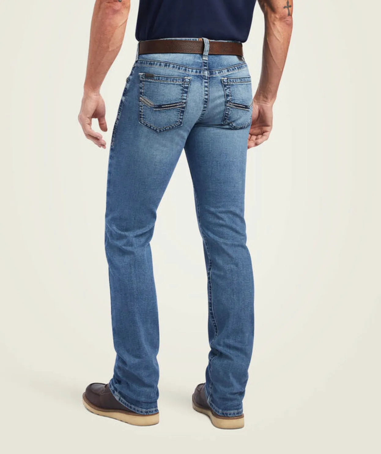 Ariat Slim Wessley Gerade Jeans in Gaviota Ariat Kleidung