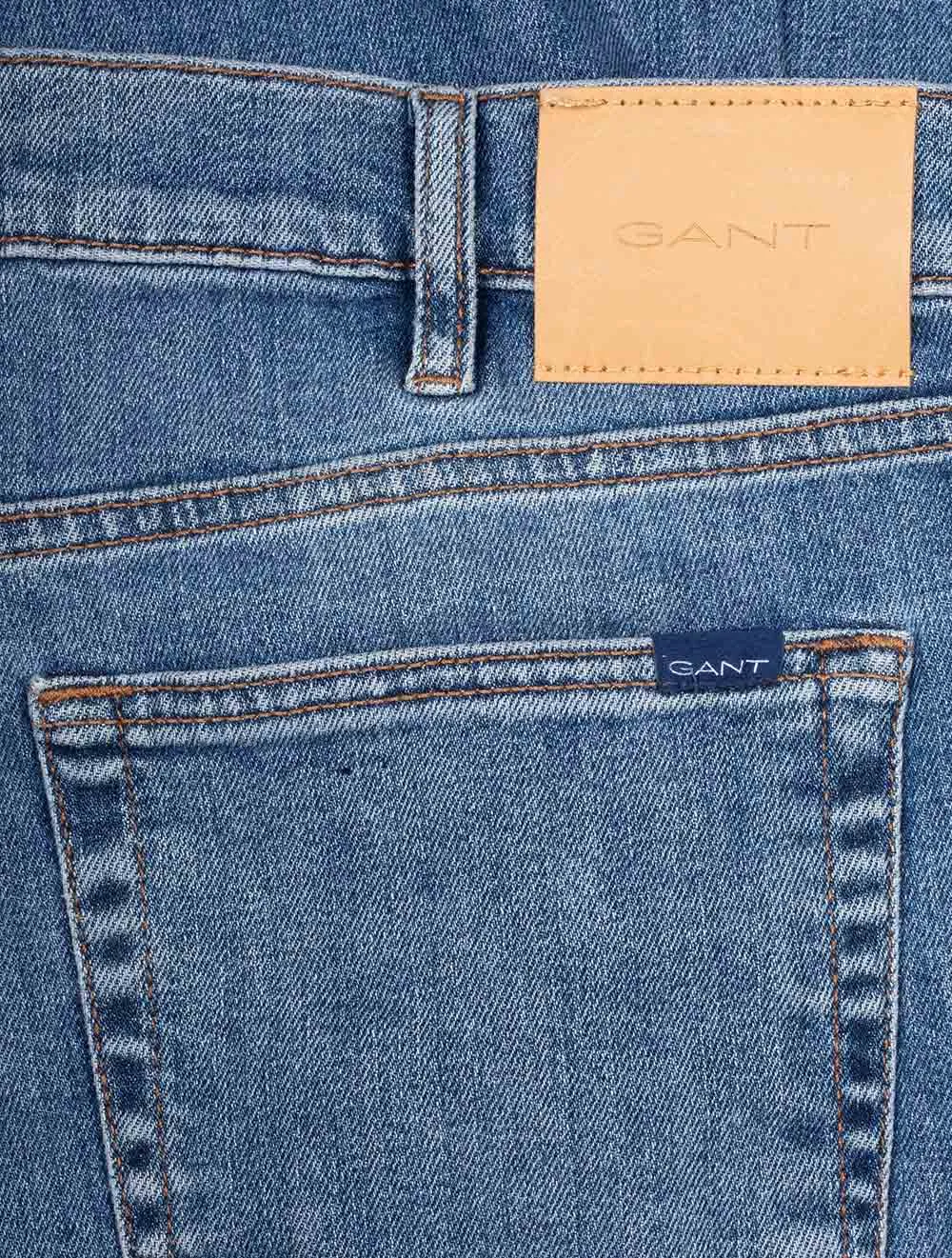 Arley Jeans Mittelblau Vintage-Look
