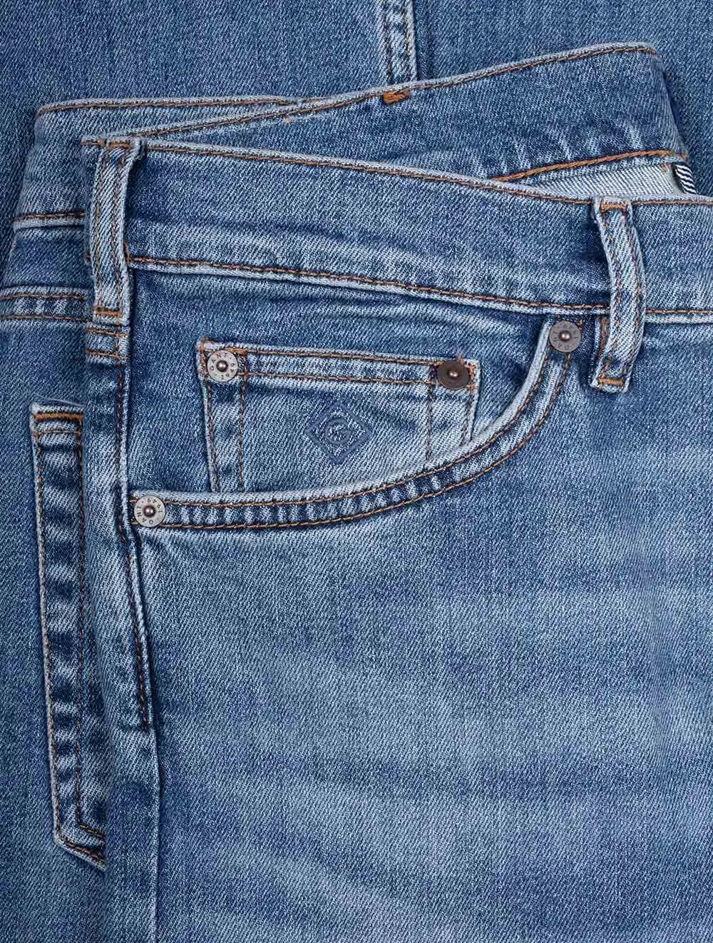 Arley Jeans Mittelblau Vintage-Look