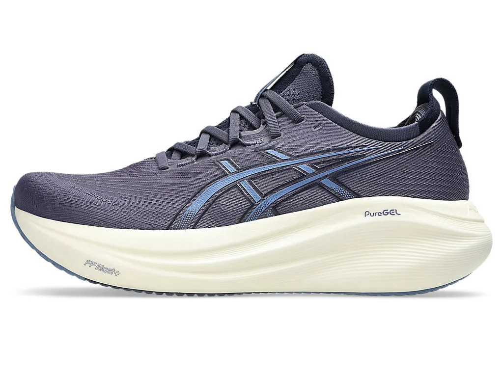 Asics Herren Gel Nimbus 27 - Indigo Dunst/Denim Blau (1011B958-500) Asics Laufschuhe