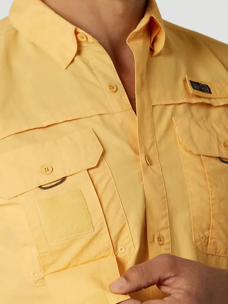 ATG By Wrangler™ Herren Angler Langarmhemd in Wildleder Wrangler Kleidung
