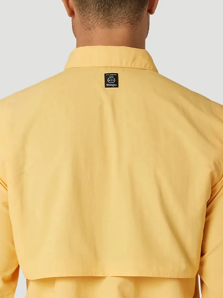 ATG By Wrangler™ Herren Angler Langarmhemd in Wildleder Wrangler Kleidung