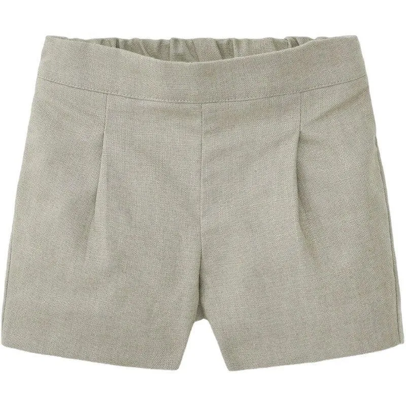 Beige Shorts & Shirt Set für Babyjungen
