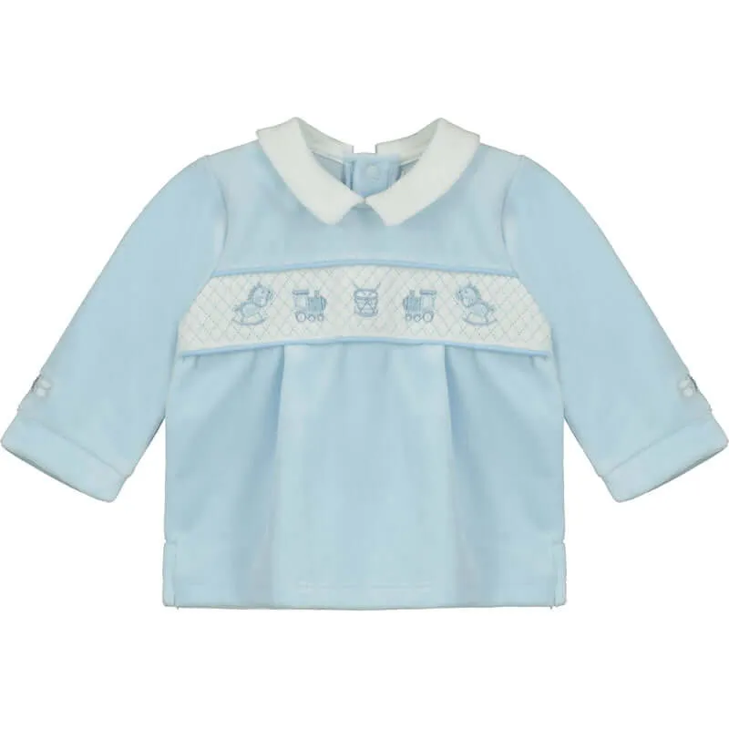 Baby Boys Blauer Edgar Velour Set