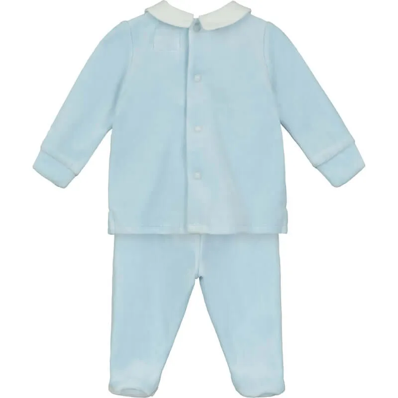 Baby Boys Blauer Edgar Velour Set
