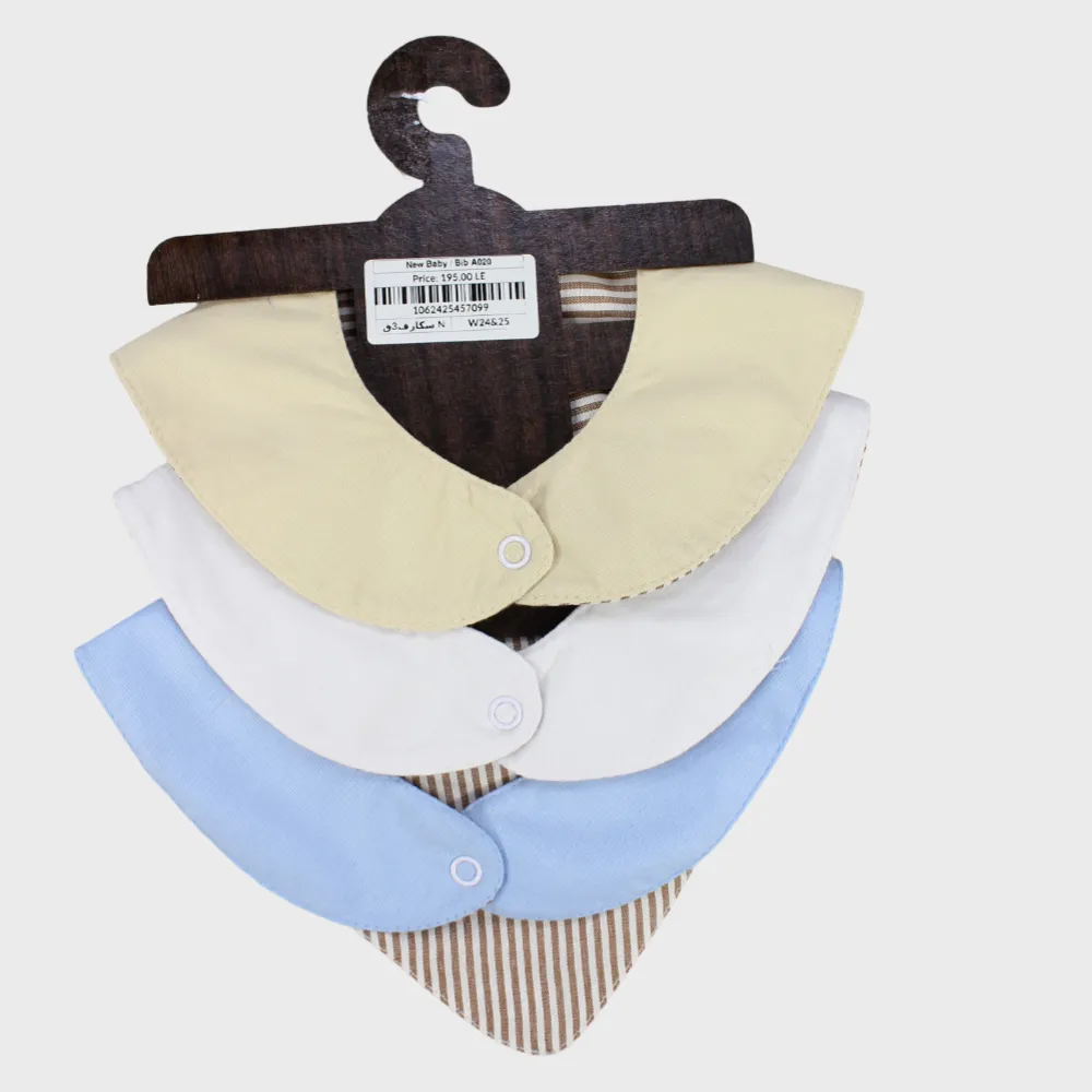 BABY Jungen Baumwoll-Lätzchen Set – 