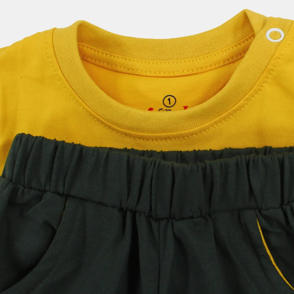 Baumwoll-Pyjama-Set für Jungen – Mehrfarbig