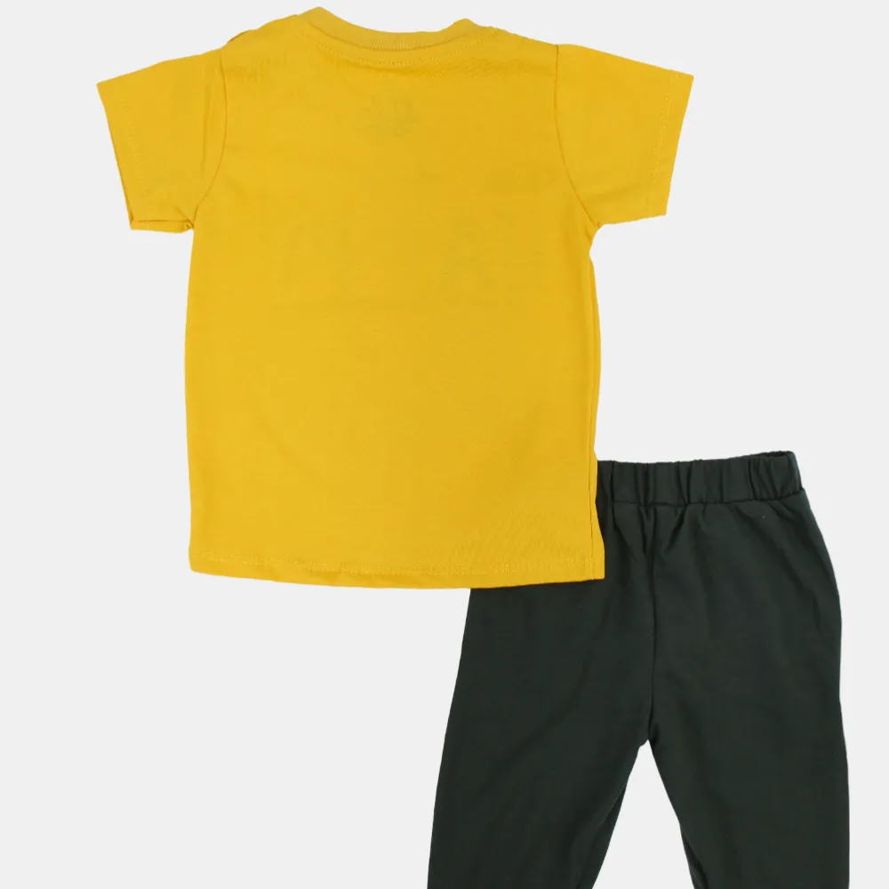 Baumwoll-Pyjama-Set für Jungen – Mehrfarbig