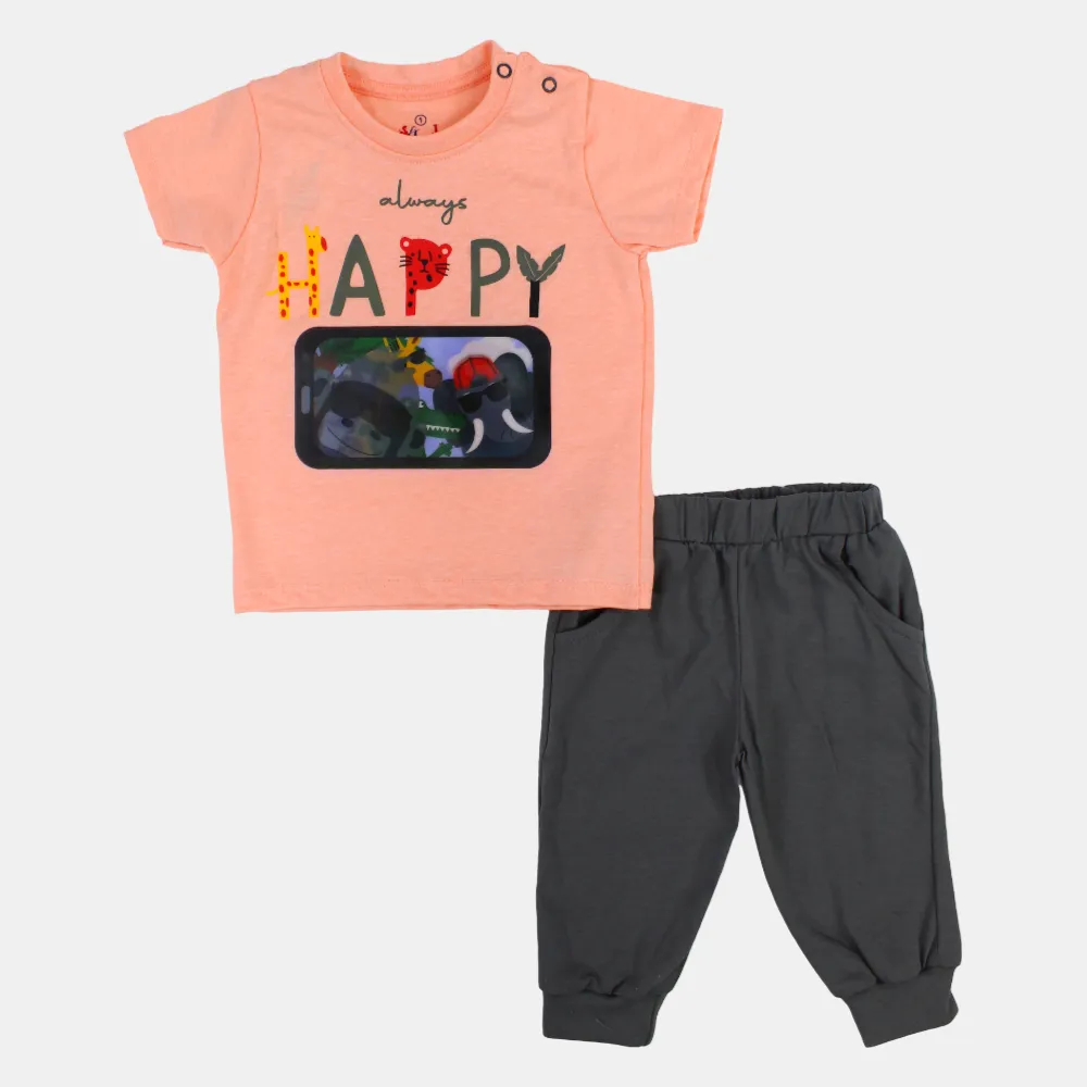 Baumwoll-Pyjama-Set für Jungen – Mehrfarbig
