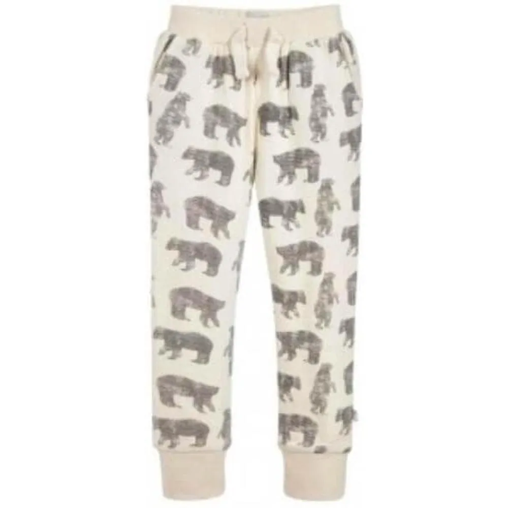 Baby Boys Creme Eisbär Sweat Top und Hose