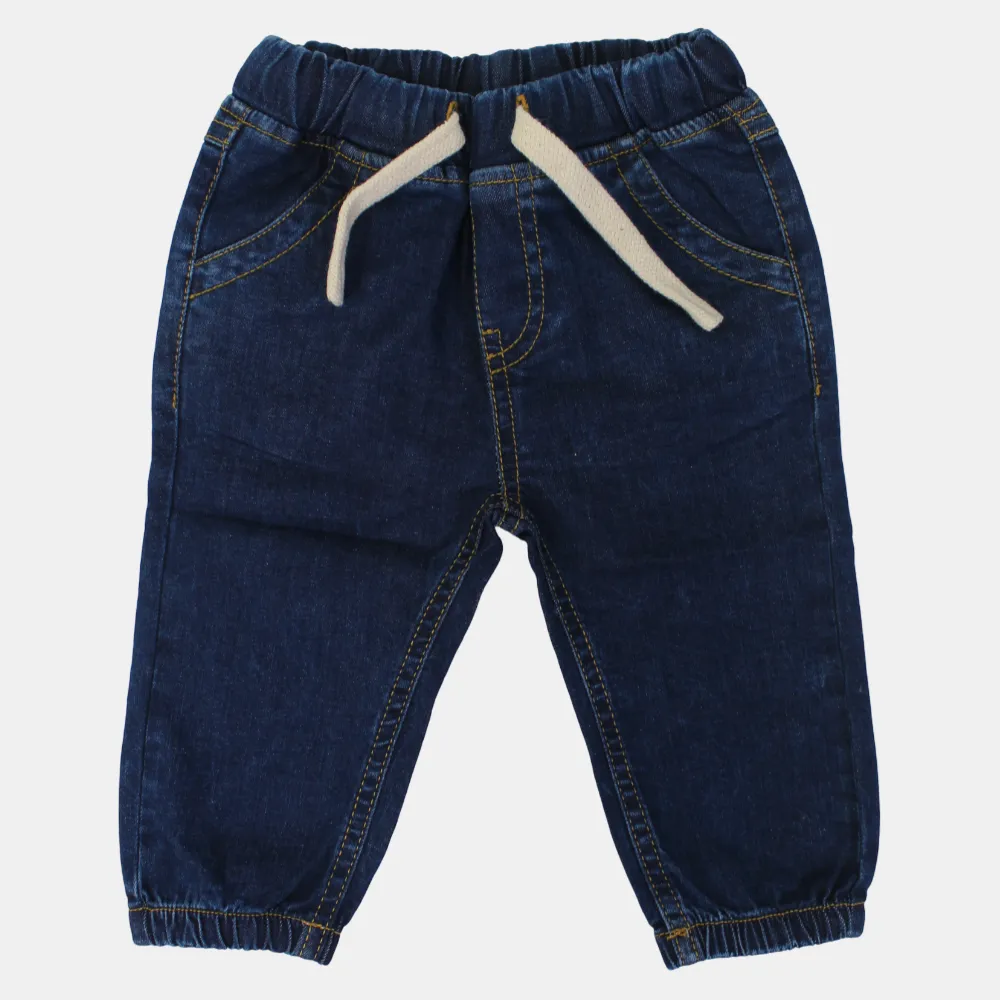 Baby Boys Denim Hose – Klassisches Marineblau