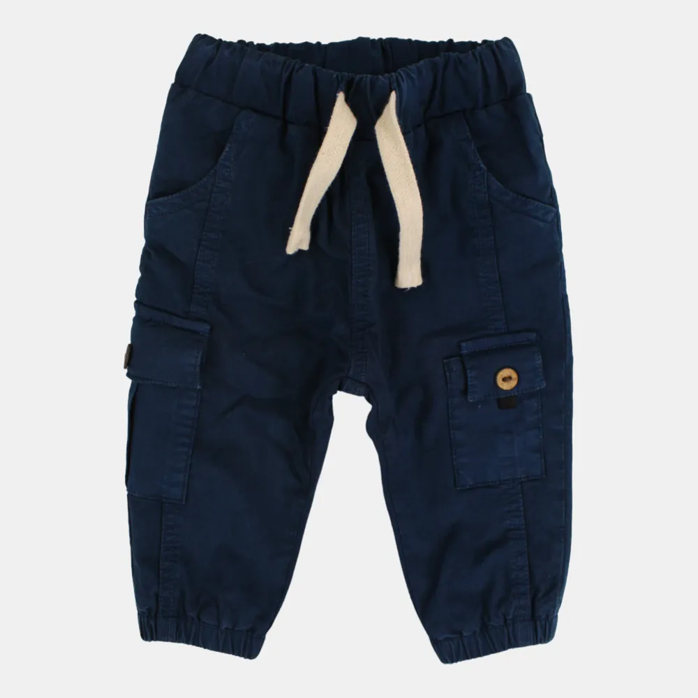 Baby Boys' Gabardine Cargo Hosen