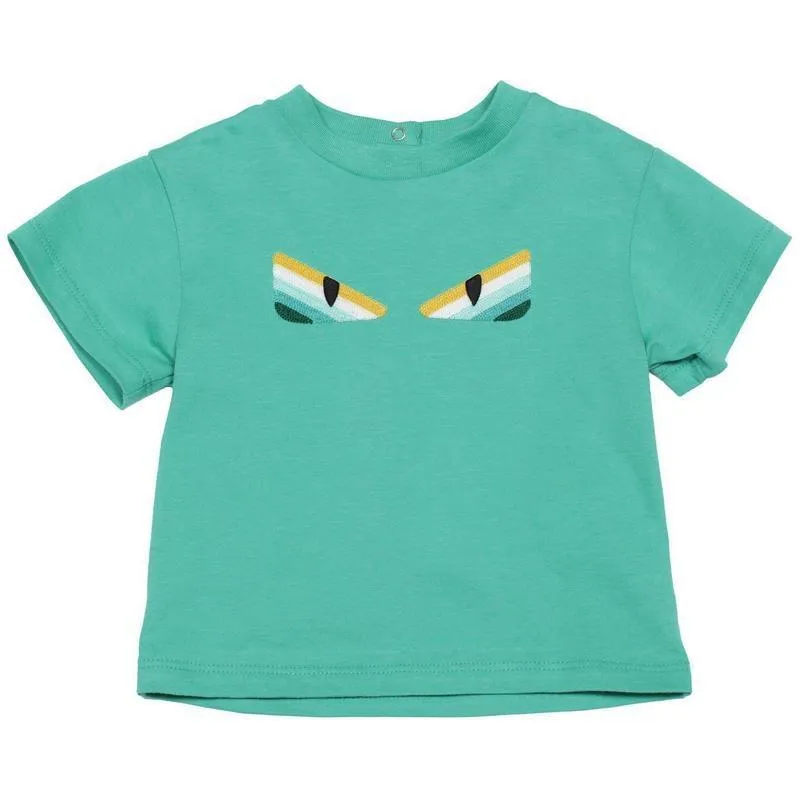 Baby Boys Grüne Augen T-Shirt