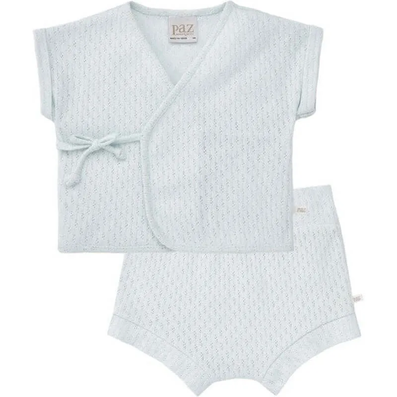 Baby Boys Lago Baumwoll-Wickel-Over-Shorts-Set