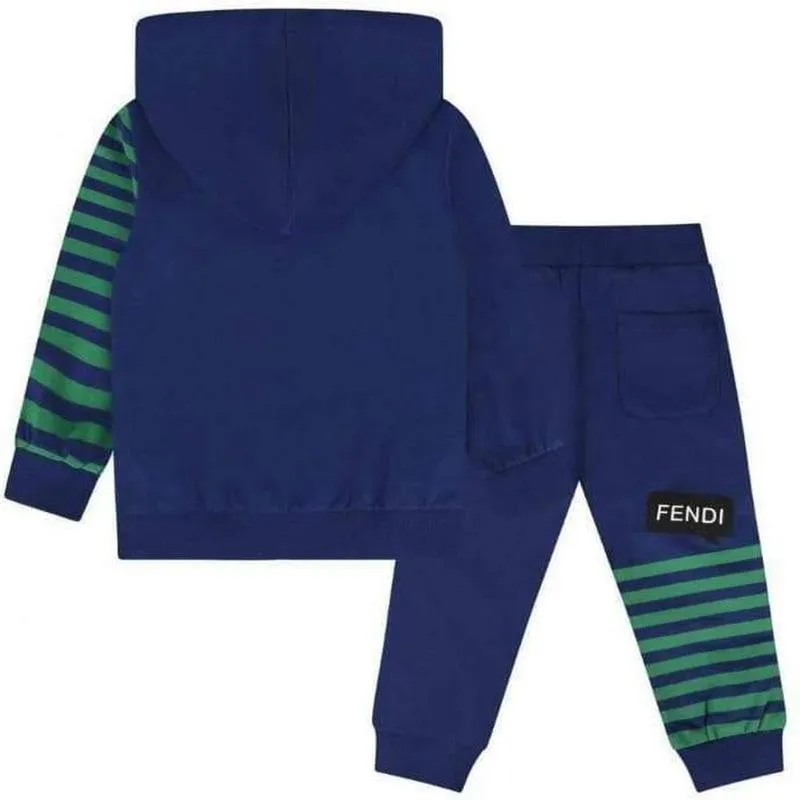 Baby Boys Multi-Print Grafik-Tracksuit