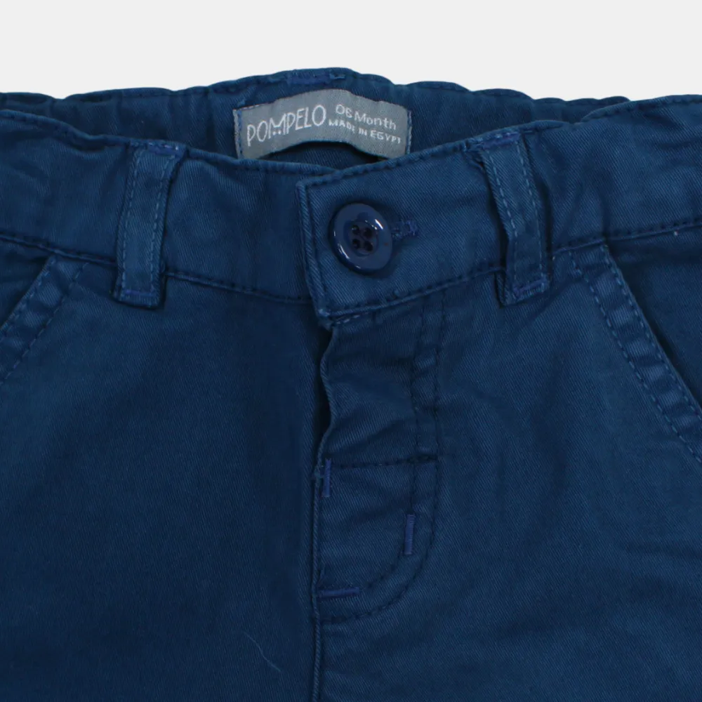 Navy Gabardine-Hosen für Babyjungen