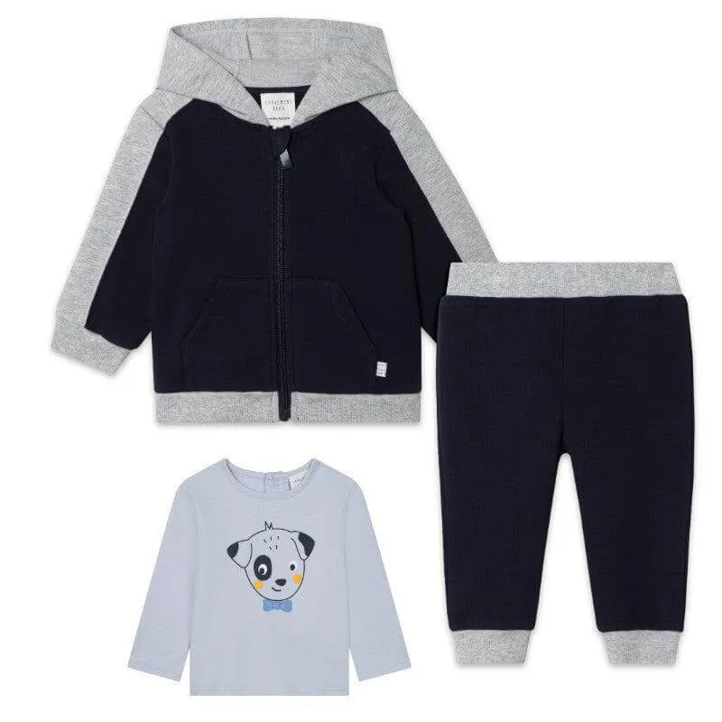 Navy Baby Jungen 3-teiliger Trainingsanzug